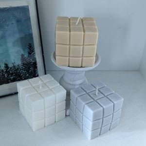 Cube of Calm – A Playful Scented Candle